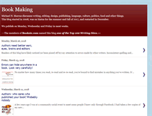 Tablet Screenshot of bookmakingblog.com